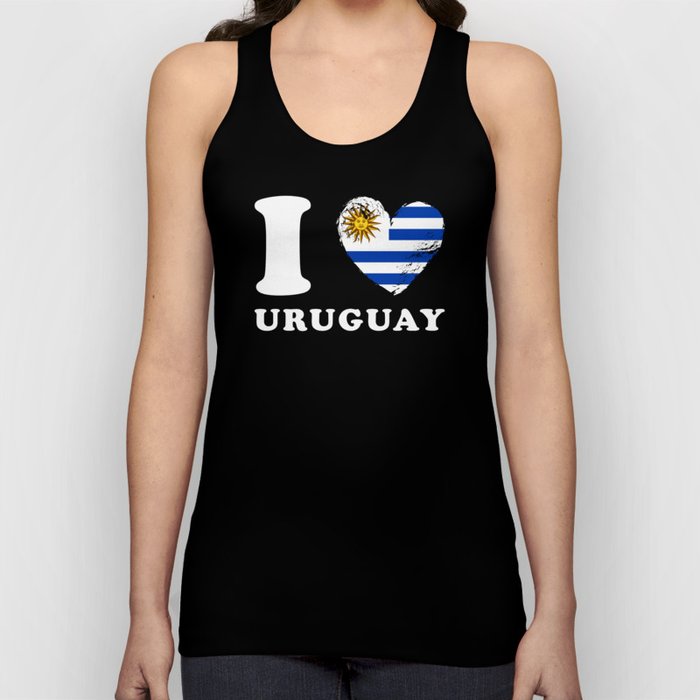 Uruguay I Love Uruguay Tank Top