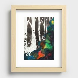 Path to the beyond Recessed Framed Print