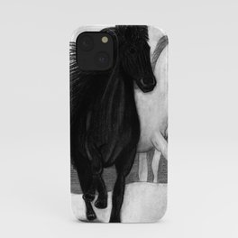 Five horses iPhone Case