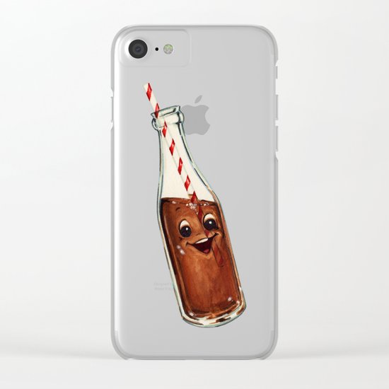 Soda Pop Clear iPhone Case