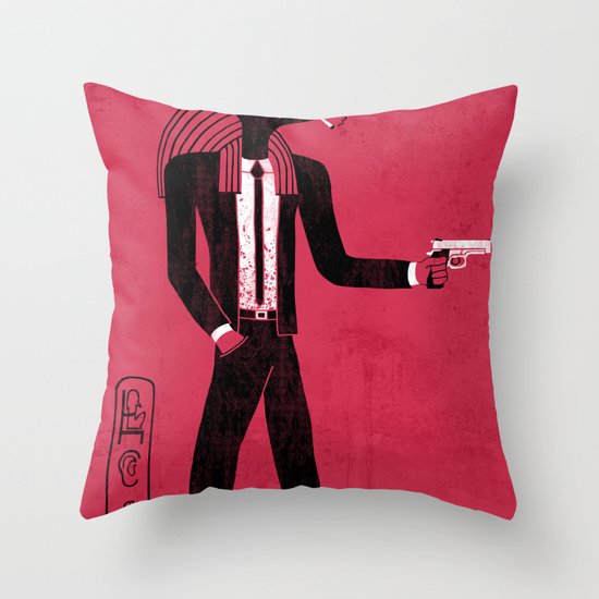 Reservoir God Throw Pillow
