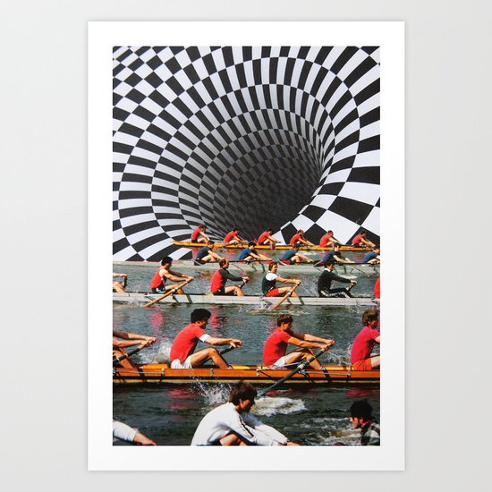 Row, Row, Row Art Print