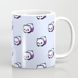 Kawaii Galactic Mighty Panda pattern Coffee Mug