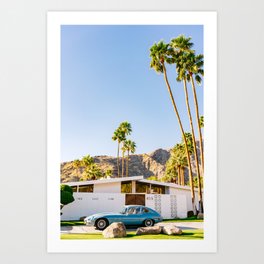 Palm Springs Ride VII Art Print