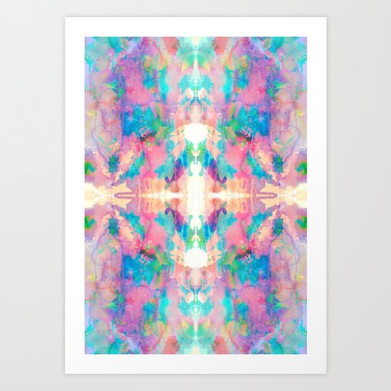 Mirror Art Print by Amy Sia | Society6