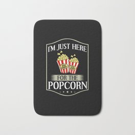 Popcorn Machine Movie Snack Maker Bath Mat