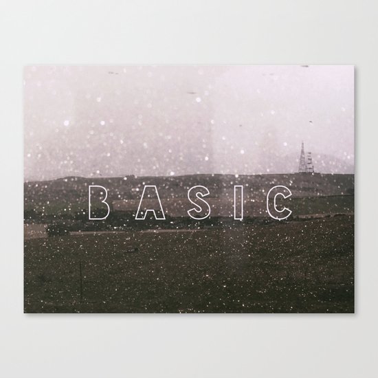 Basic Canvas Print