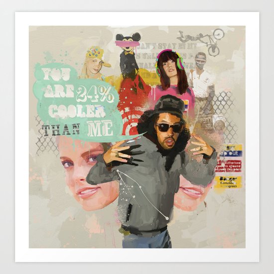 24% Art Print