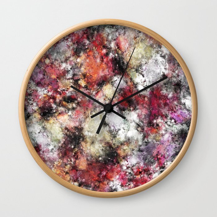 Thermal fractures Wall Clock