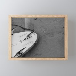 Surfboard Framed Mini Art Print