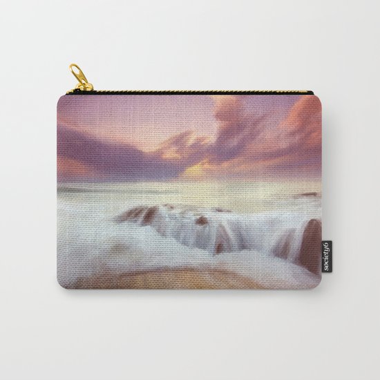 Sunset on the cliffs Carry-All Pouch