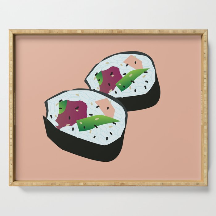 Sushi Roll Serving Tray