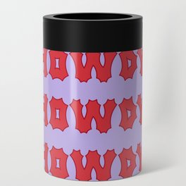 Gothic Cowgirl, Lavender and Red Can Cooler