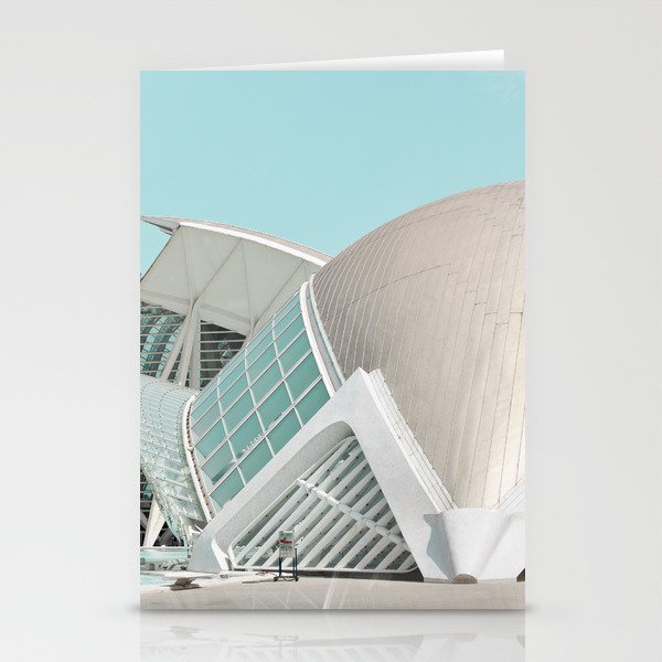 Spain Photography - Beautiful Opera House In Valencia Stationery Cards