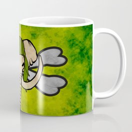 Elephant Skull and Crossbones Coffee Mug