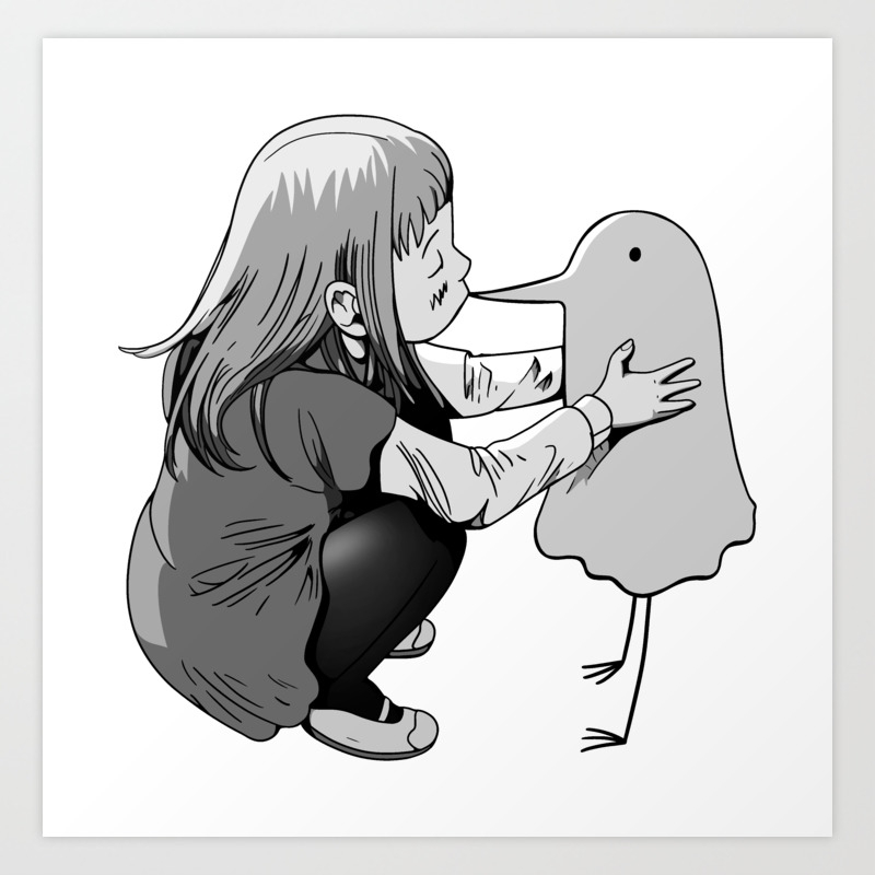 Goodnight Oyasumi Punpun Aiko S Kiss Art Print By Tridaak Society6 Polish your personal project or design with these oyasumi punpun transparent png images, make it even more personalized and more attractive. goodnight oyasumi punpun aiko s kiss art print by tridaak