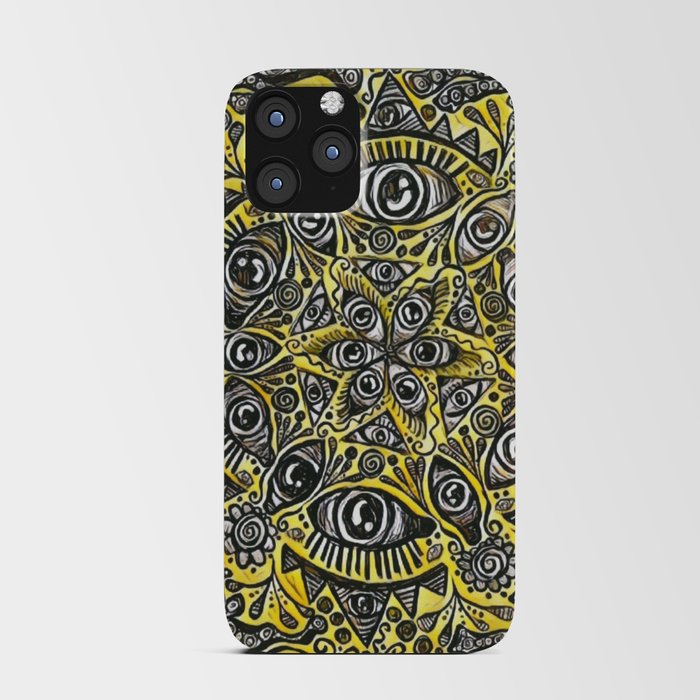 yellow eyes iPhone Card Case