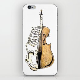 Cello Bones iPhone Skin