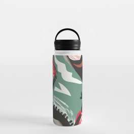 Summer body in colorful abstract Water Bottle