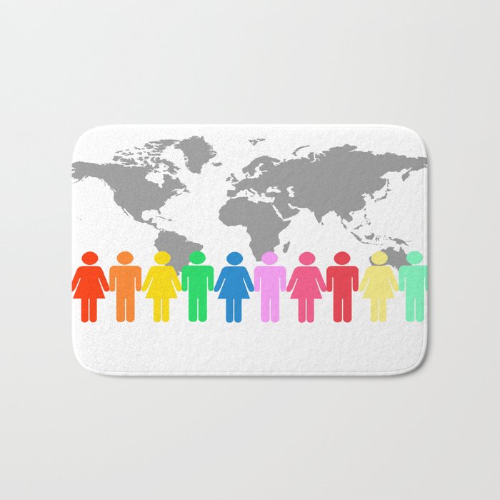 Be Engaged in Sharing the Gospel of Christ Bath Mat