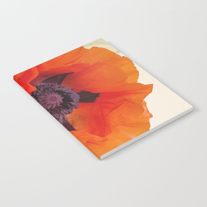 Beautiful Poppy Notebook