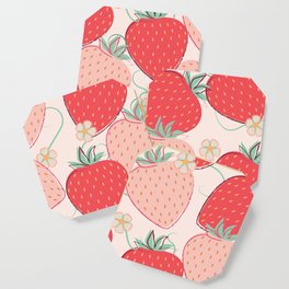 Strawberry Patch Coaster