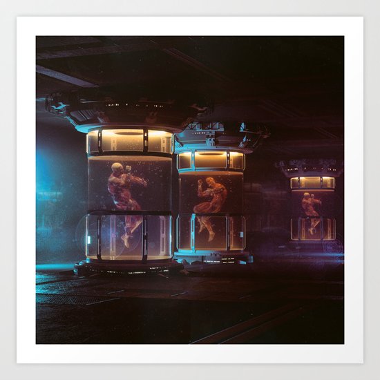 HYPERSTATIC (everyday 05.04.17) Art Print