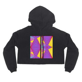 Retro Shapes geometric minimal abstract nr 5100 Hoody