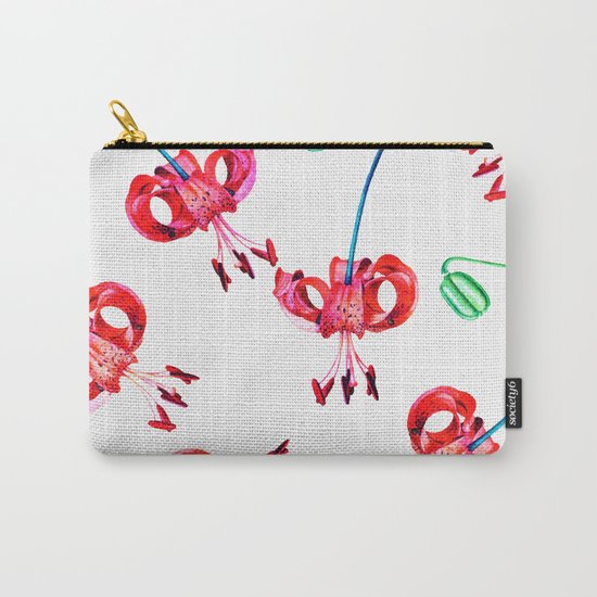 Hibiscus Pattern V2 #society6 Decor #buyart Carry-All Pouch