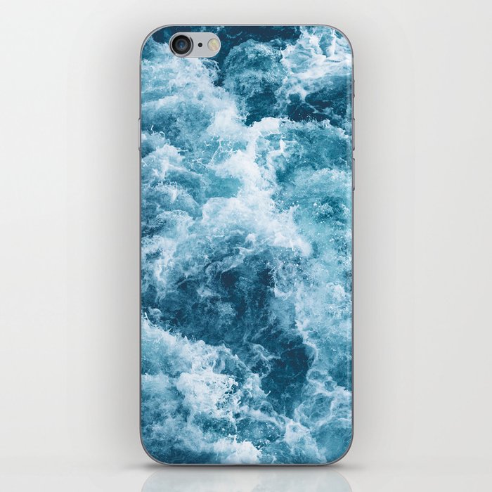 Blue Ocean Waves iPhone Skin