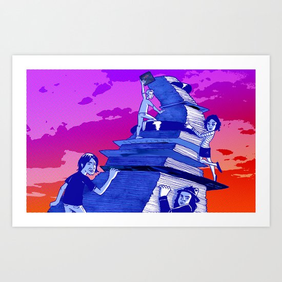 "Musicians Going Solo" by Dmitri Jackson Art Print