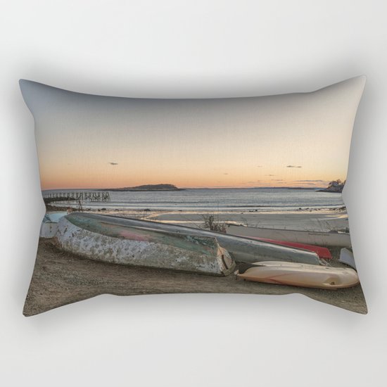 Magnolia Sunset Rectangular Pillow