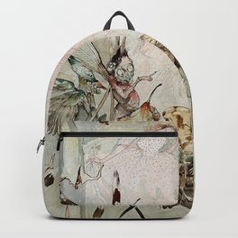 “Exotics at Play” by Duncan Carse Backpack