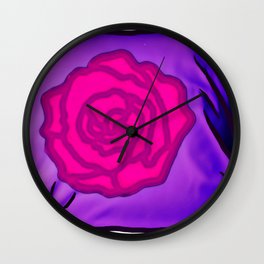 Rose Pillow Wall Clock