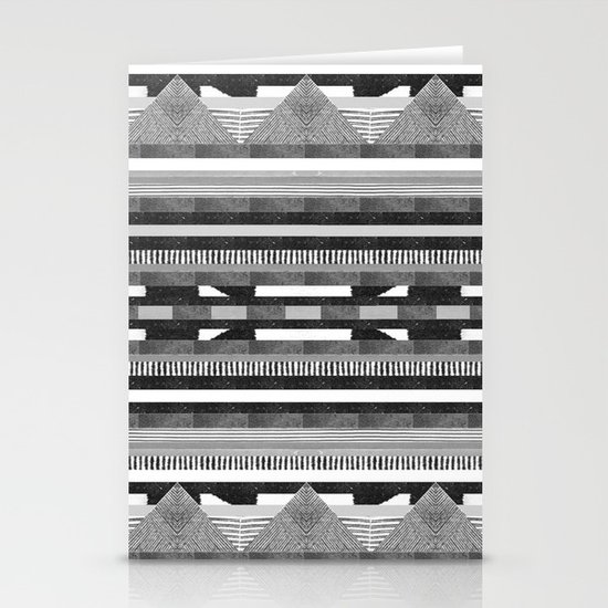 DG Aztec No.2 Monotone Stationery Cards