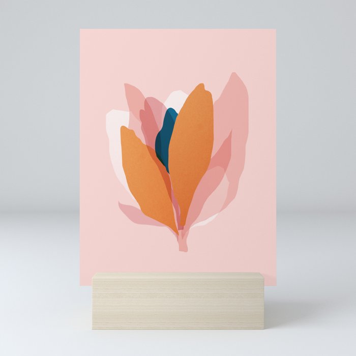 Abstraction_Floral_Blossom Mini Art Print