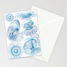 Jellyfish - Ocean Art Stationery Card