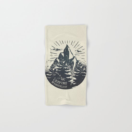Craving wanderlust III Hand & Bath Towel