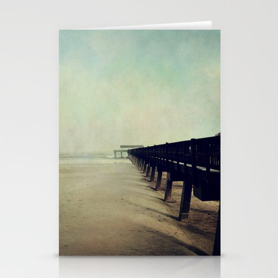 Seashore Pier Stationery Cards