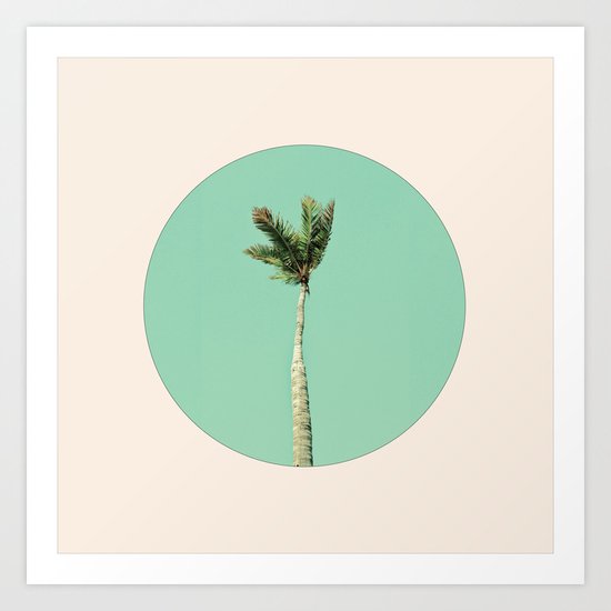 The Palm Life Art Print