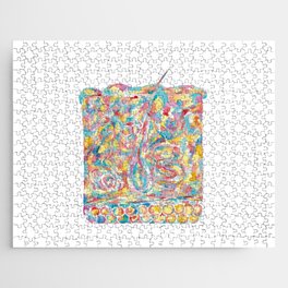 Hair follicle and glands of the skin Histology Epidermis Print Jigsaw Puzzle