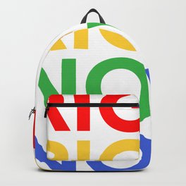 Right Right Now Now Large Logo Backpack