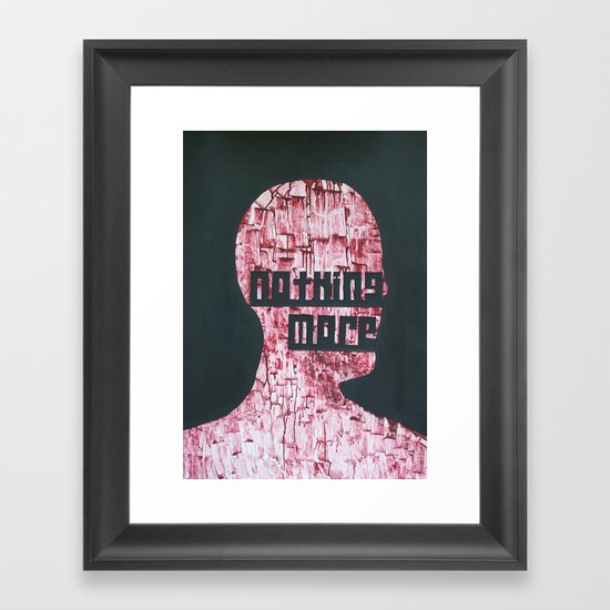 :::Nothing More::: Framed Art Print