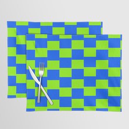 3  Abstract Grid Checkered 220718 Valourine Design  Placemat