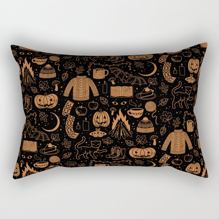 Autumn Nights: Halloween Rectangular Pillow