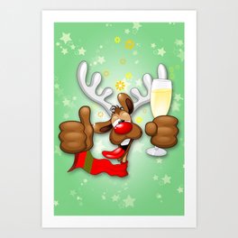 Reindeer Drunk Funny Christmas...
