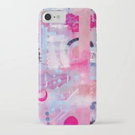 Pink Dream 3 Mixed Media  iPhone Case