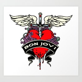 Bon Jovi Art Prints For Any Decor Style Society6