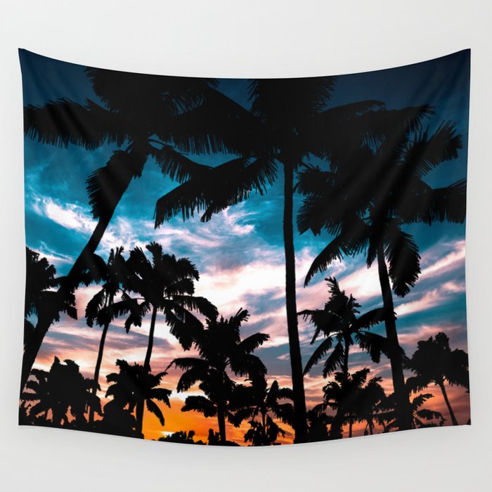 Palm trees dream Wall Tapestry