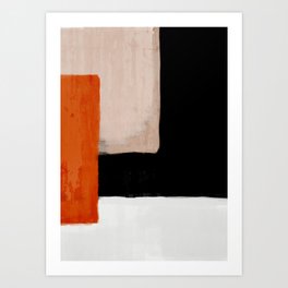 abstract minimal 14 Art Print
